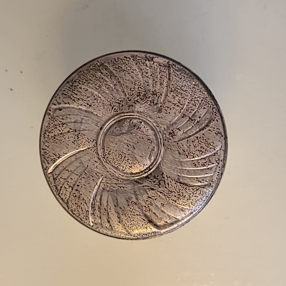 Vintage Towle Powder Dish With Sterling Lid Western Germany - Picture 2 of 12